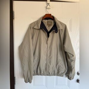 2 for $20 sale: Haggar generations lightweight tan beige khaki jacket - M